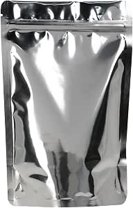 Bolsa Stand Up Pouch Trilaminada Plata