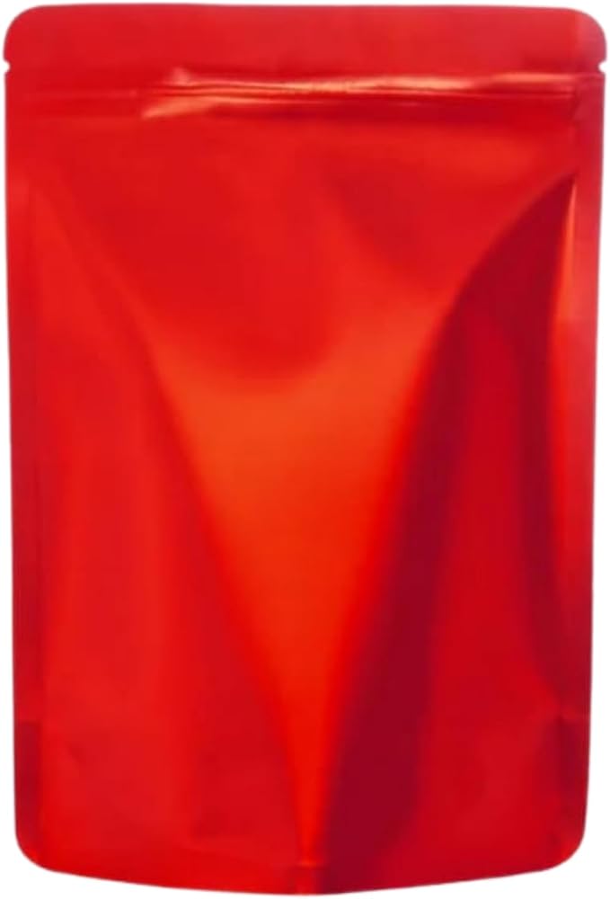 Bolsa Stand Up Pouch Trilaminada Roja